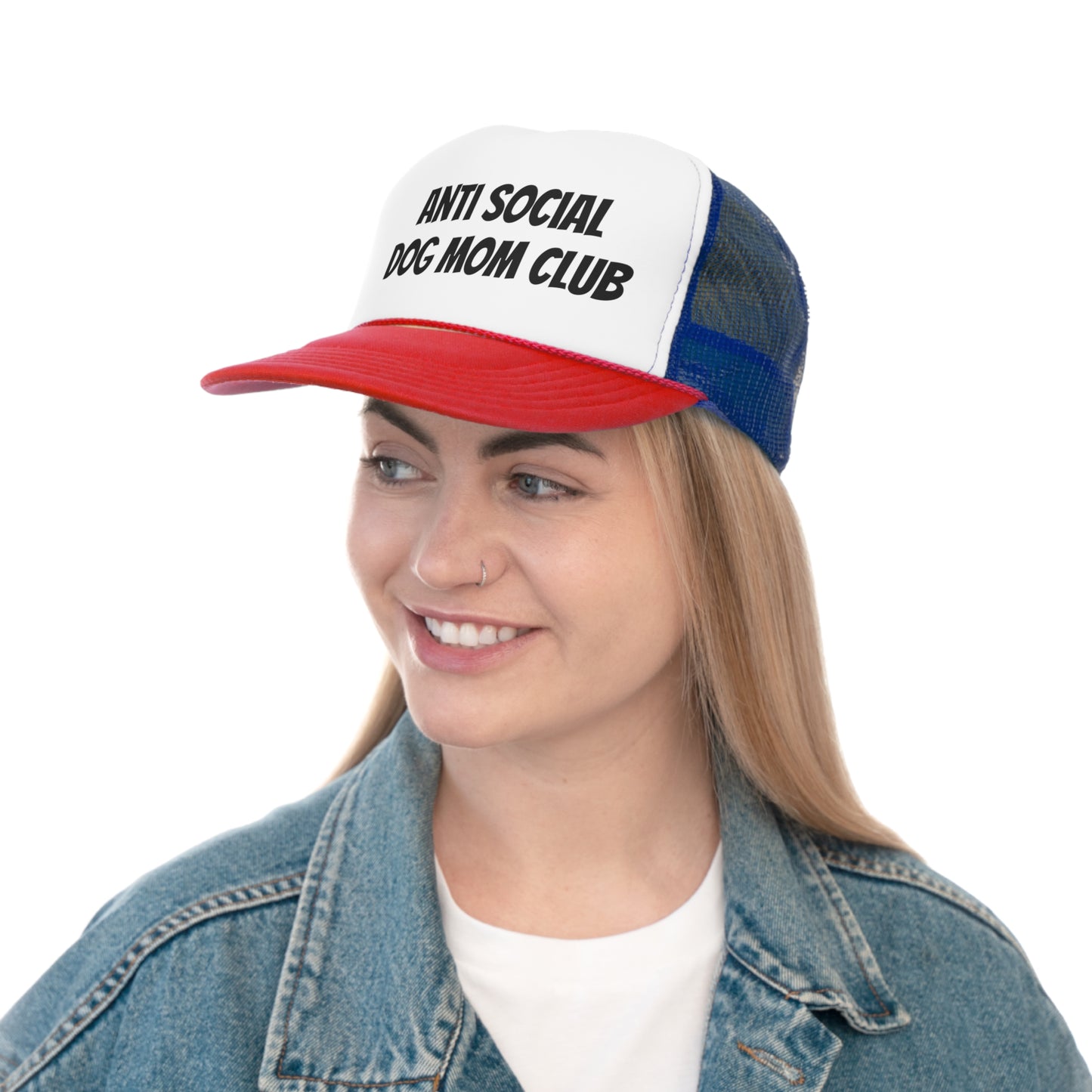 Anti Social Dog Mom Trucker Hat
