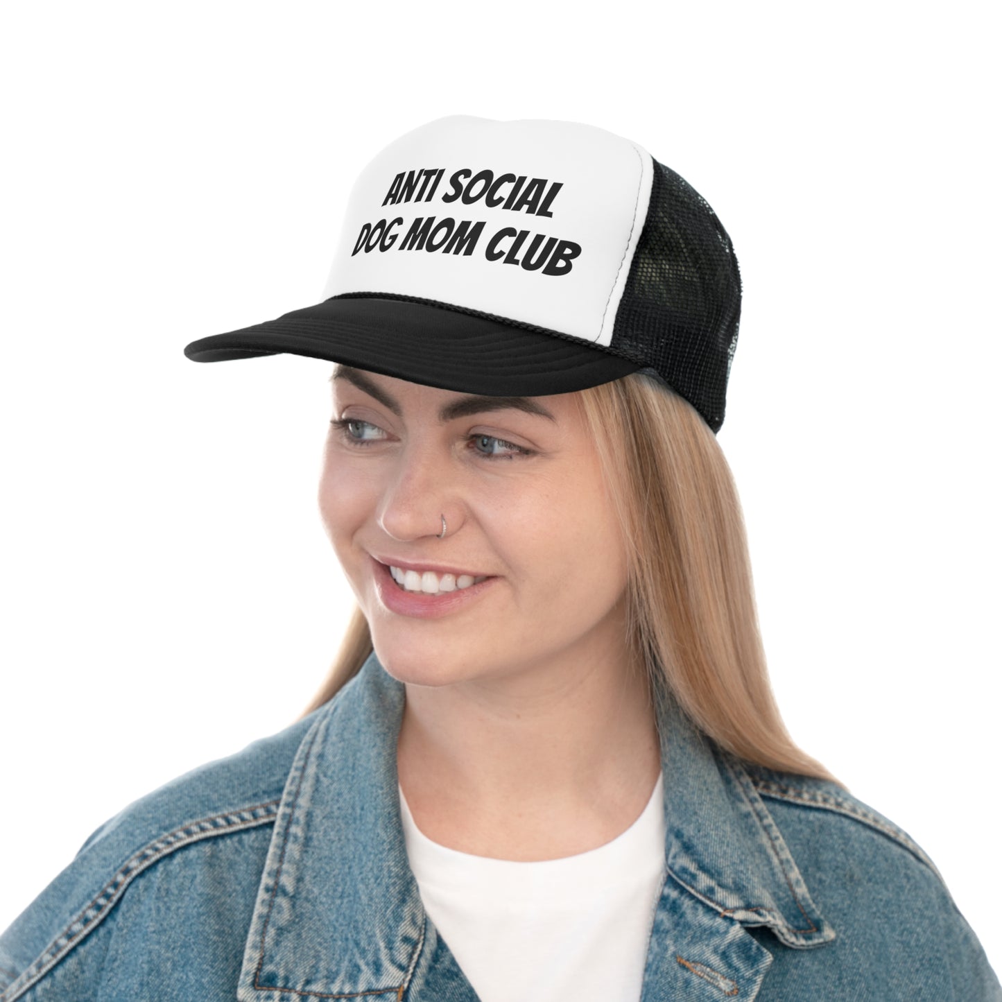 Anti Social Dog Mom Trucker Hat
