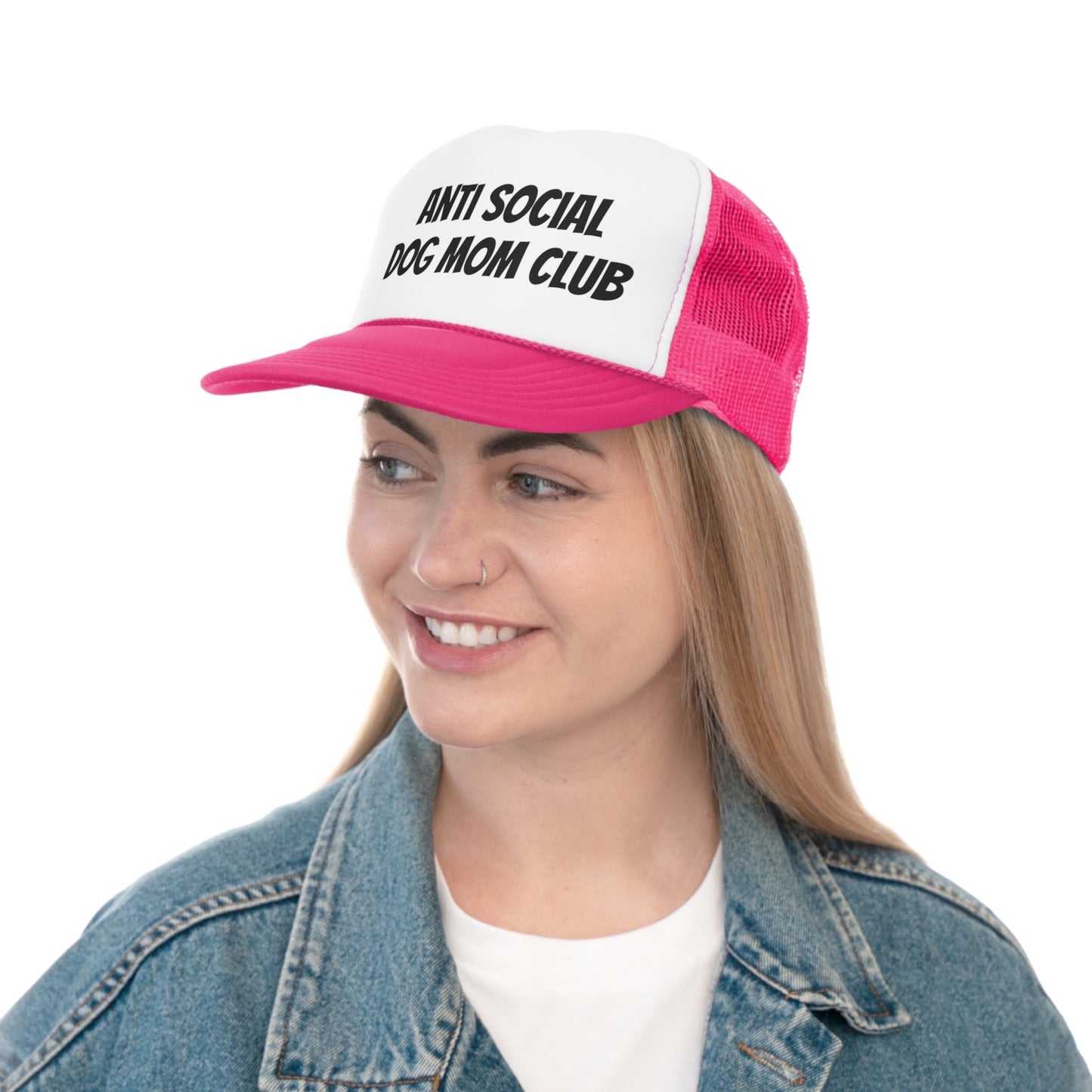 Anti Social Dog Mom Trucker Hat