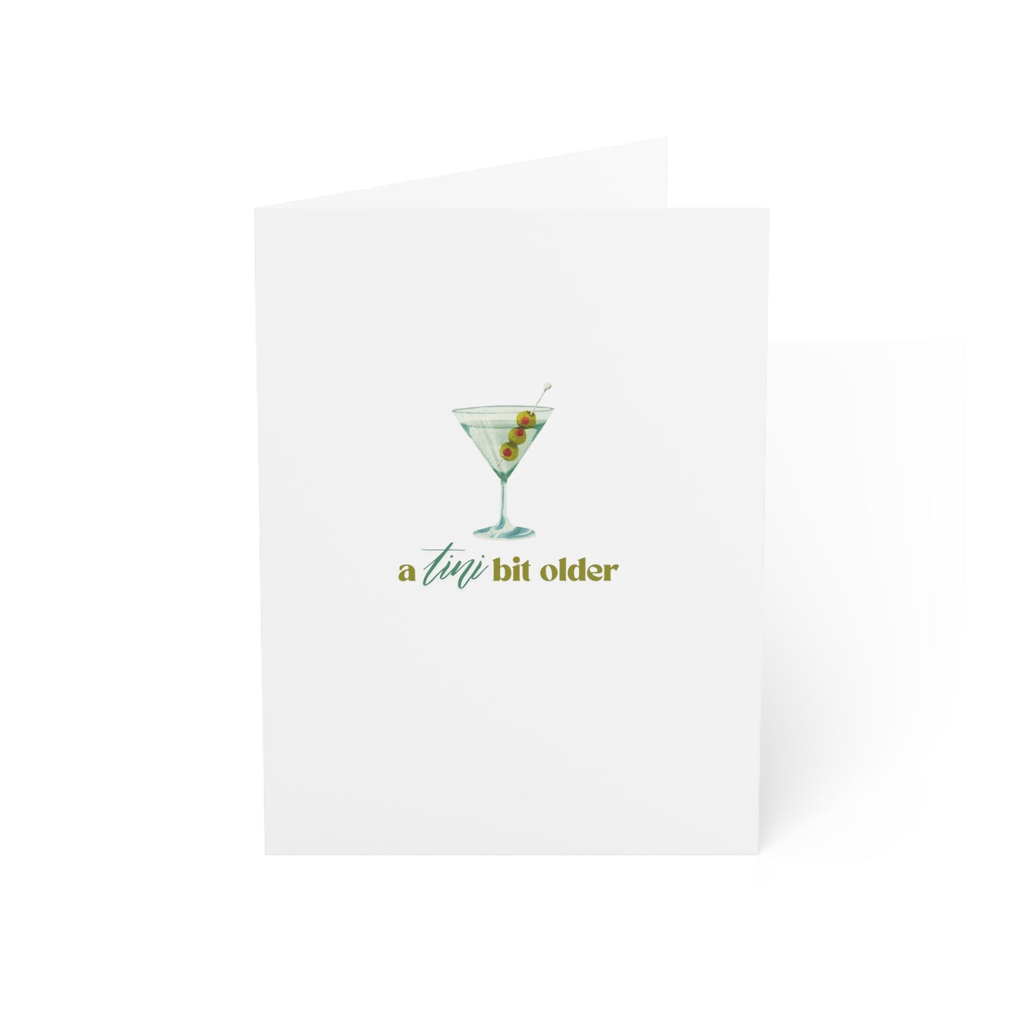 A Tini Bit Older Birthday Card